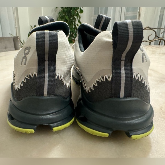 On Running Athletic Shoes - White and Black main image 5